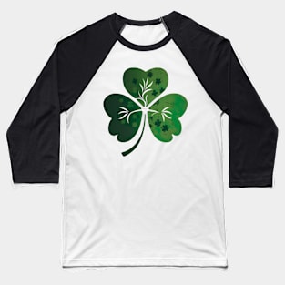 Saint Patrick's day shamrock leaf -minimalistic design Baseball T-Shirt